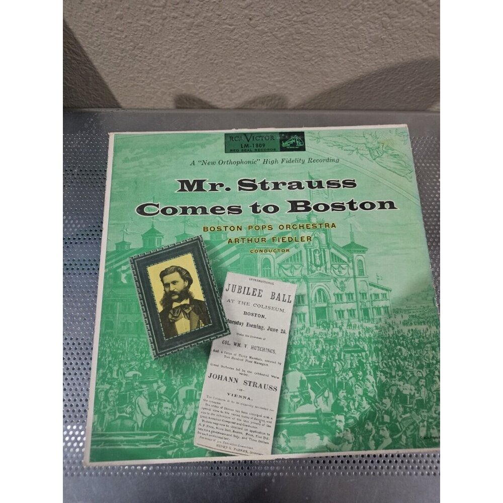 Mr. Steauss Comes To Boston LP Vinyl Record
